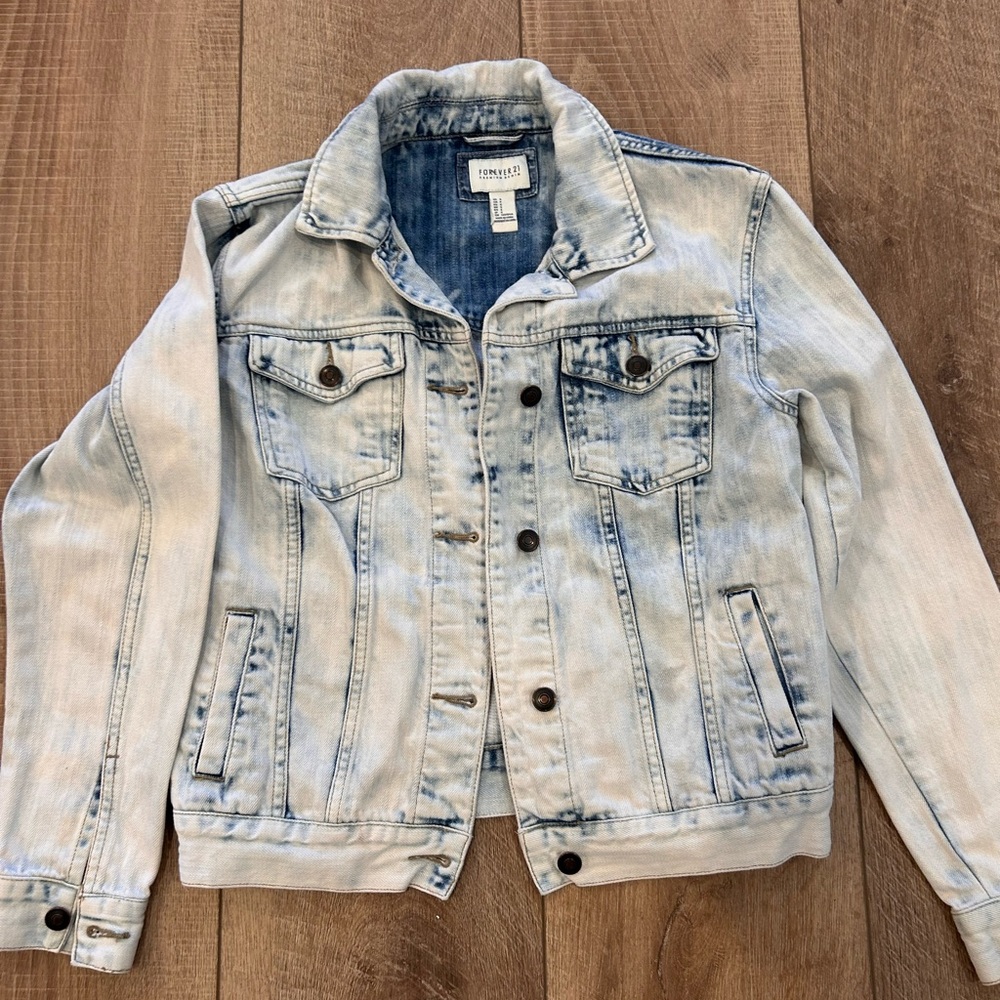 Forever 21 Blue Denim Jacket
